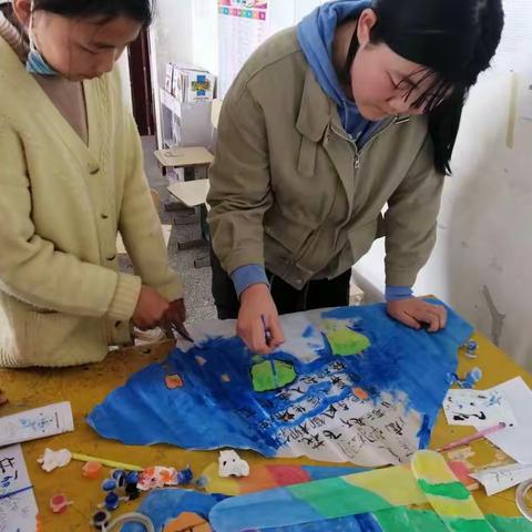 体验传统文化 放飞孩子梦想-----临沭县石门镇羽泉完小开展风筝文化进校园活动