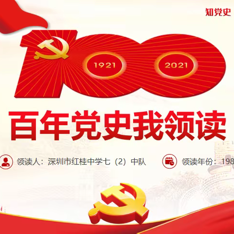 百年党史我领读——1984年