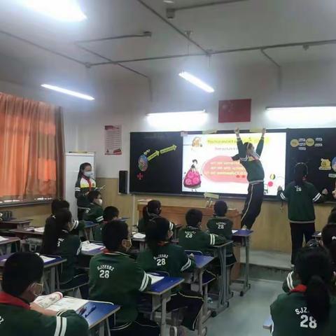 深度学习，助力成长 -小学英语组青年教师出师课活动