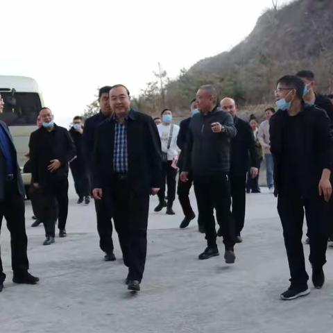 县政协领导到鑫宝集团符山铁矿调研指导工作