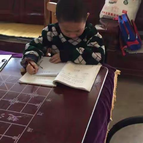 金河镇下吴小学4月9日家访及学生学习情况