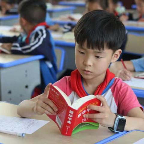 乾元小学一（3）班音序查字法比赛