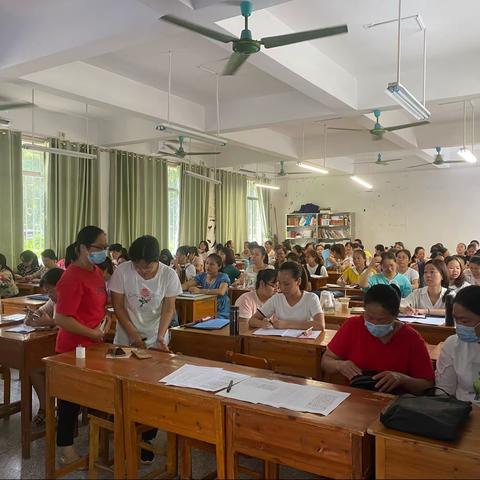 学习从未止步、热爱从未停止——2021年鹿寨县中小学幼儿园教师暑期全员培训（学前教育二班）系列报道三