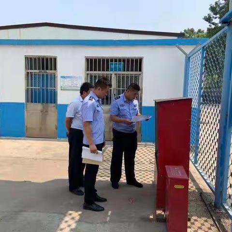 七五煤矿武装保卫科开展矿内夏季消防安全大检查活动