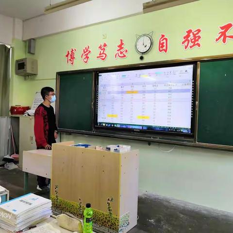 高三理四班学习“磨刀”会