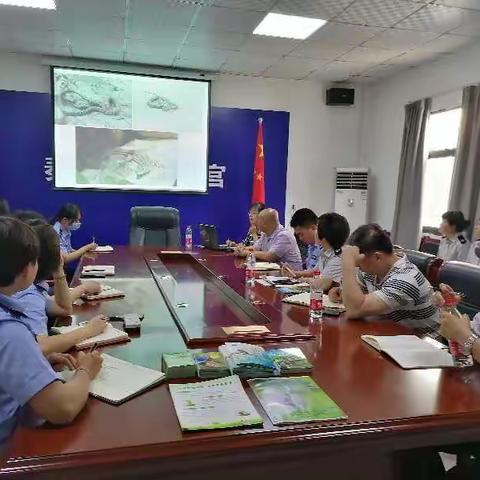 秦汉新城自然资源局联合辖区派出所开展野生动物识别暨普法宣传培训