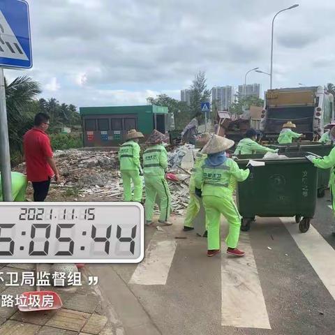 关于文昌市文城片区清理卫生死角现场核实情况