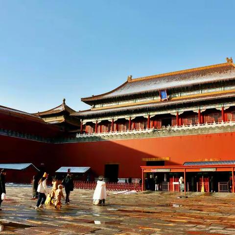 2021年冬至难得遇到一场大雪