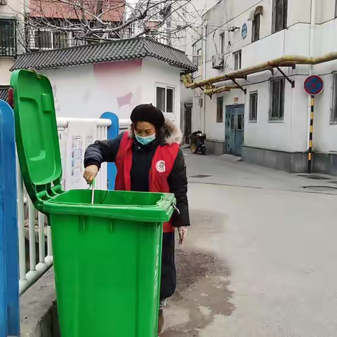 [槐荫区中大槐树街道昆仑街社区]生活垃圾分类  我们在行动