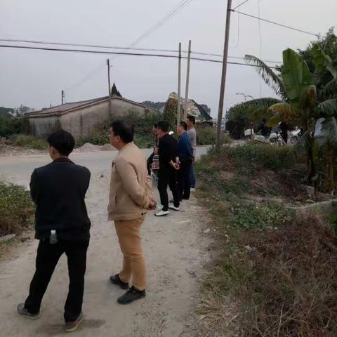 关埠镇路内村清除私自占地