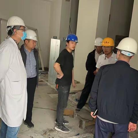 安全重于泰山——市九院改扩建项目安全大检查