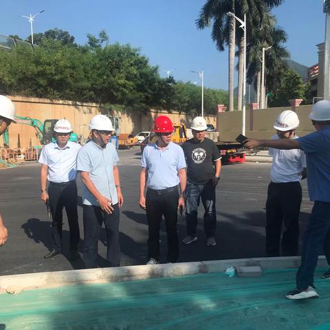 市交通质监站对南坪快速路三期工程二标开展安全生产督查检查