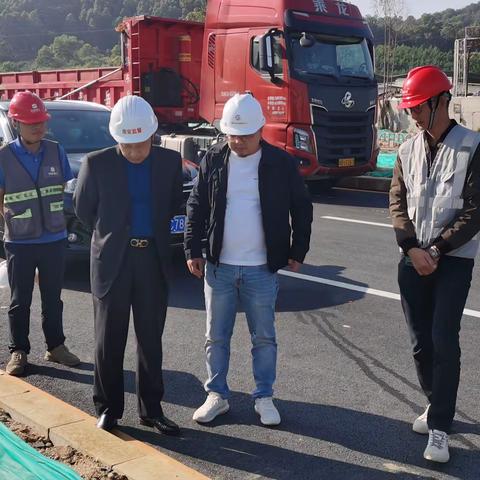 市交通质监站开展坪山区横坪公路改造工程质量安全检查