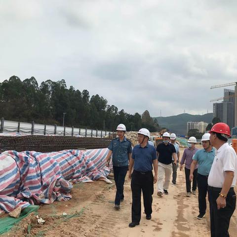 市交通质监站对民乐路市政工程开展安全生产督查检查