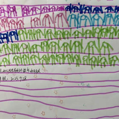 格尔木市市未来星幼儿园大二班主题活动👧🏻我的朋友圈👶🏻