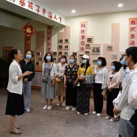 交流学习促成长 携手共进齐发展——会宁县第六幼儿园迎接幼教同行交流学习