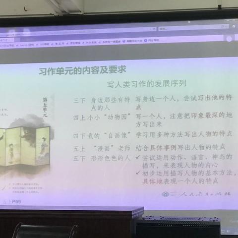 统编教教材培训（五年级下册第五单元）