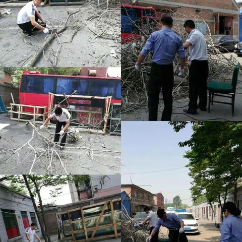 大修厂掀起爱国卫生运动新高潮 清洁迎“五一”