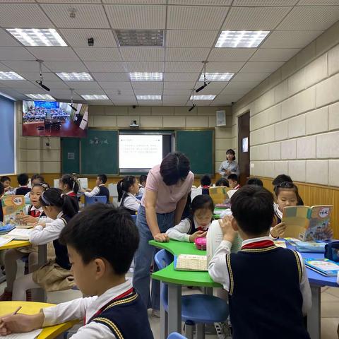 同心、同行、同进，共创同步课堂——记广场路小学沧河校区与上戍小学互联网➕教学