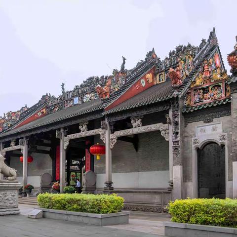 岭南建筑的明珠---陈家祠