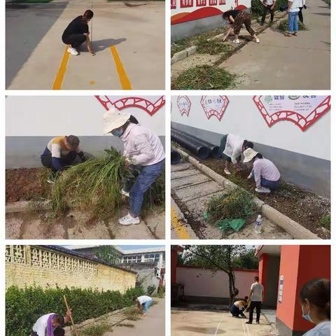 明天更美好！——孟庄镇路固小学秋季开学准备工作纪实