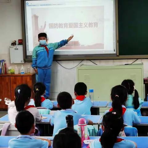 【育英小学】关注国防   做爱国少年