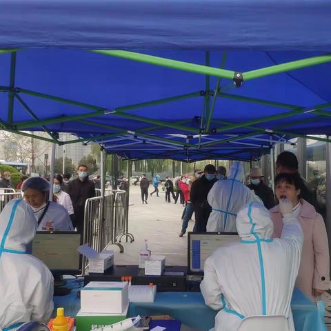 全民核酸，御锦城社区在行动！