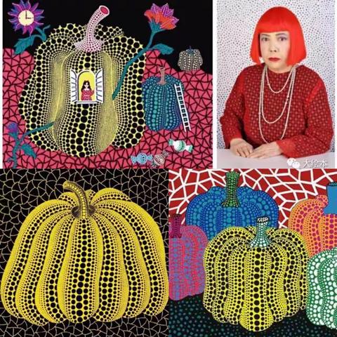 孩子们手中的——波点南瓜