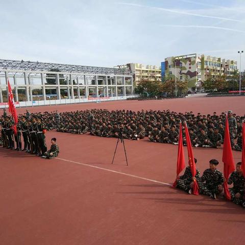 高一六班军训第六篇（落幕）