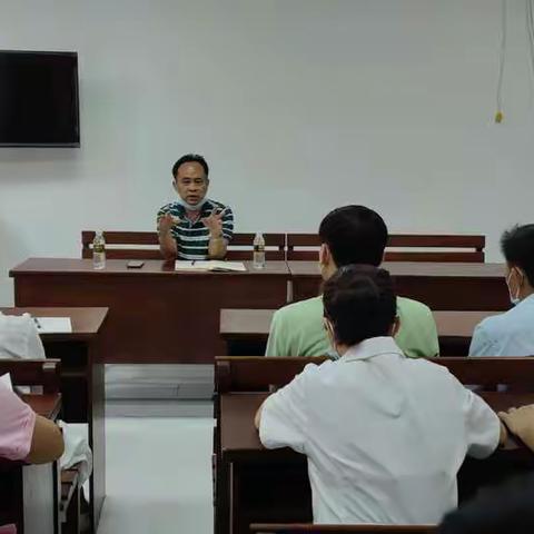 文教镇中心卫生院召开新冠病毒标本采集暨院感防控培训会议