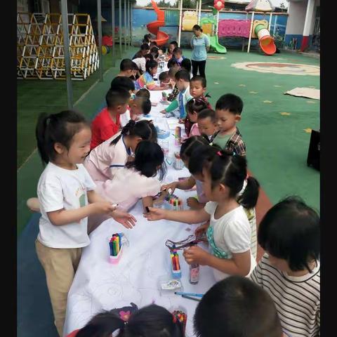 六一欢乐绘，长卷画童心！岔河幼儿园“欢乐六一”系列一