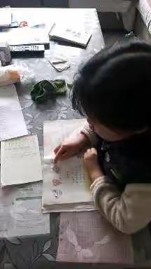 停课不停学，土官小学申瑞彤的网课生活记录