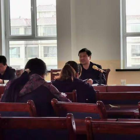 新丰小学近期线上教学及开学准备工作安排部署会议