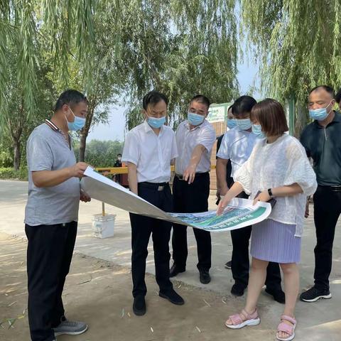 中牟县委常委、常务副县长耿志国带队实地督导黄河滩区生态环境问题整改工作
