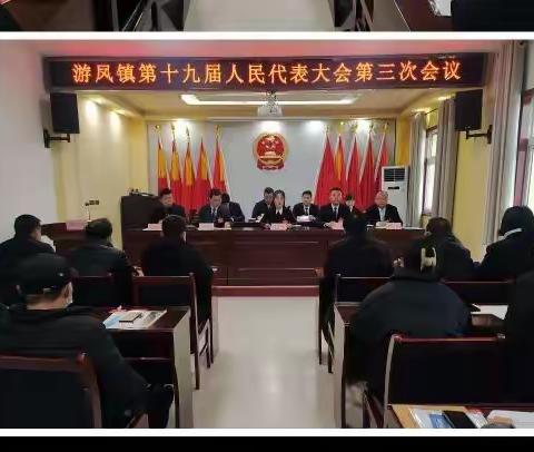 【加压奋进   实干争先】 ——游凤镇第十九届人民代表大会第三次会议胜利召开
