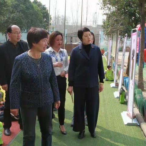 【涧北幼儿园】热烈欢迎济源市市领导、镇领导莅临我园督查指导