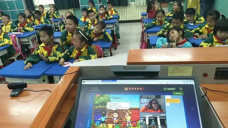 龙校vip kids外教课堂成功启动