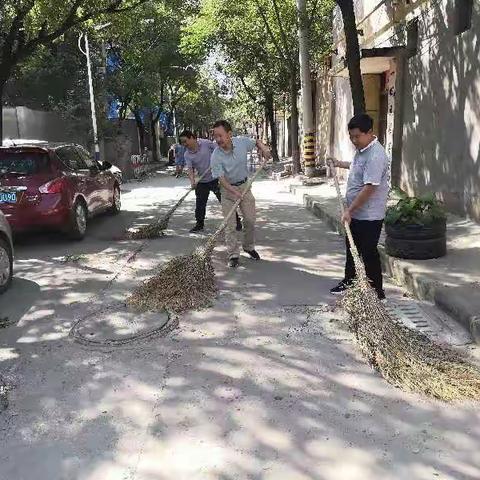 迎十四运创文明城  高陵区总工会创文在行动