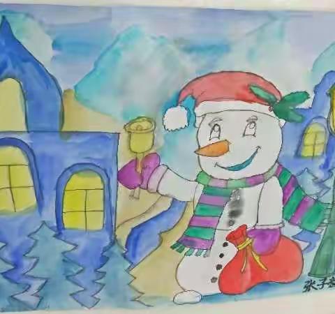 和平小学少年独立主题假日课程-----二年五班“我爱你北安的雪”