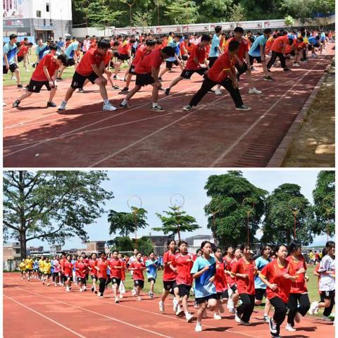 “阳光五月，拼搏五月”——锣圩镇中心学校九年级五月种太阳活动展示