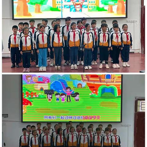 龙溪镇中心小学举办“红歌合唱”比赛活动
