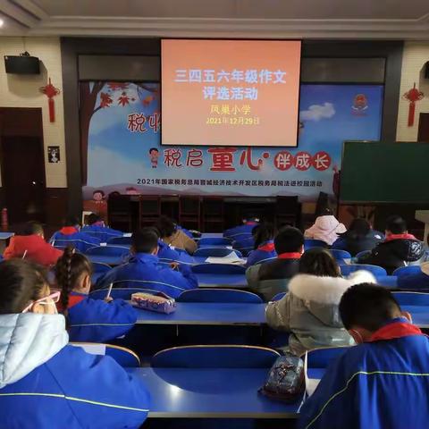 文采飞扬，笔墨生香——开发区教办凤巢小学作文评选活动