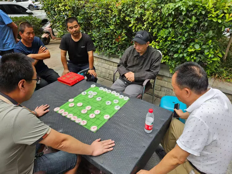 象棋名宿马长安鄠邑行：棋艺指导暖人心 倾力相助促发展