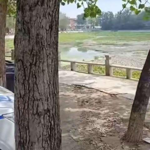 朱曲镇周寨村开展防溺水巡逻工作