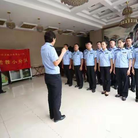 唐山市公安局“政治工作上一线”小分队深入迁安198警务站开展送教活动