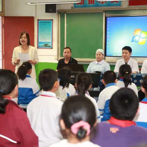 “万千行动”干部扎根乡村促振兴，窑村小学学生健康牙齿露笑容