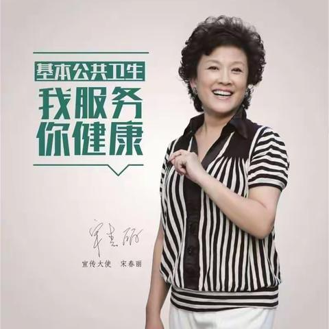 国家基本公共卫生服务项目 ---- 我服务，你健康