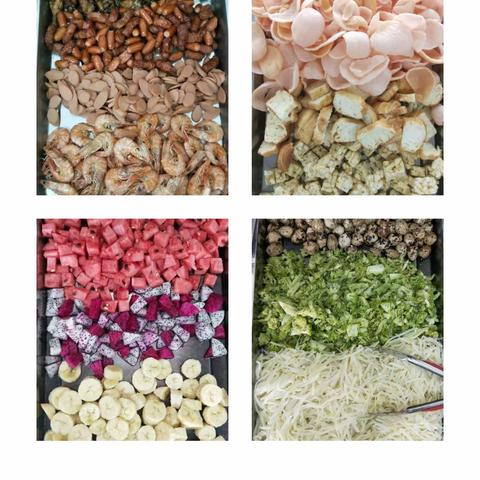 小树二班“庆六一”自助餐活动