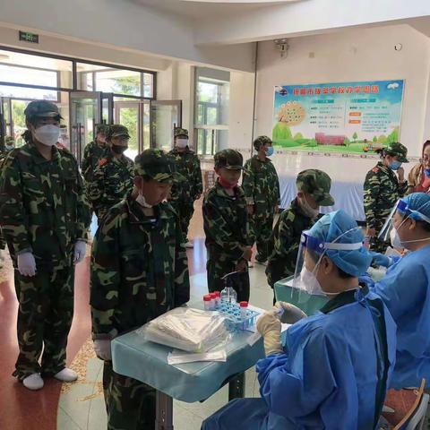 顺城区卫健系统助力辖区中小学开学返校