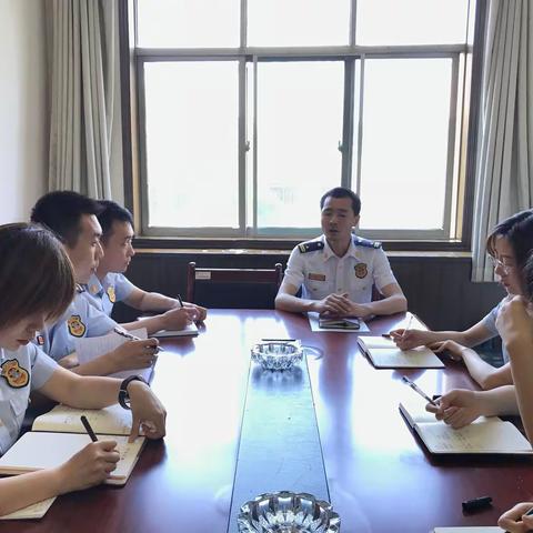长安大队召开端午节后收心会 部署下一阶段工作